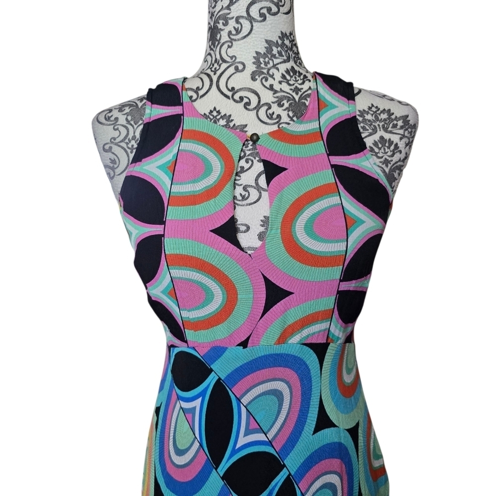 By Anthropologie Kenzie Asymmetrical Dress Size 6 - Picture 6 of 16